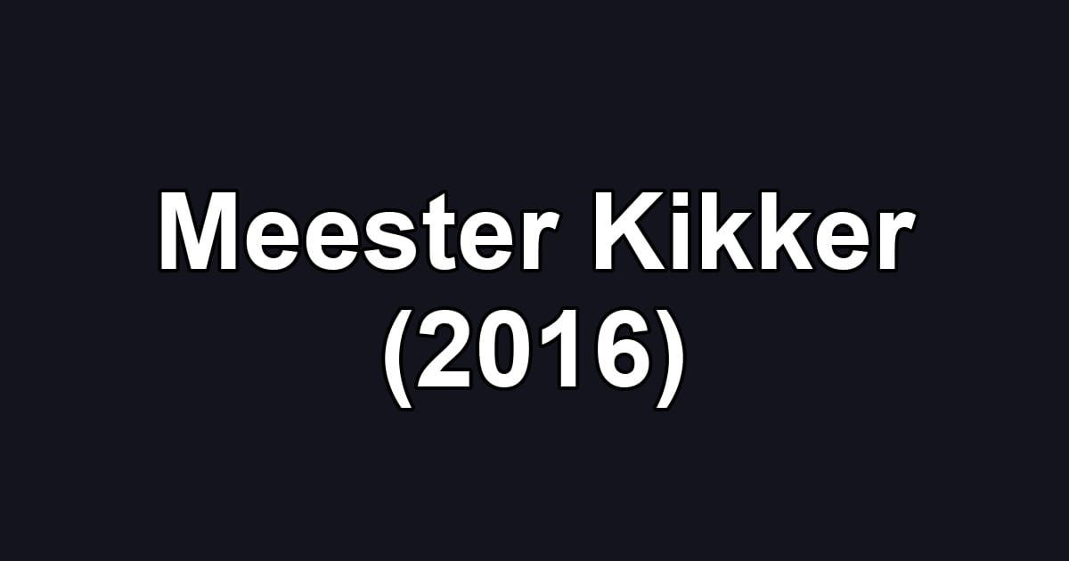 Meester Kikker (2016)
