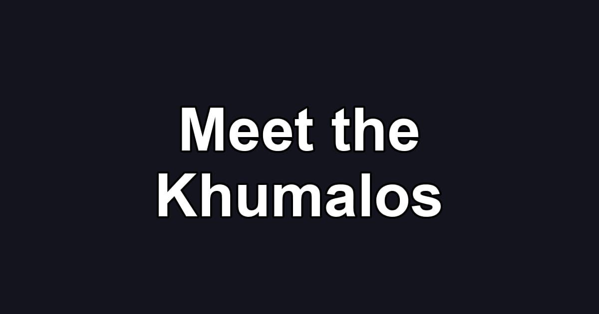 Meet the Khumalos