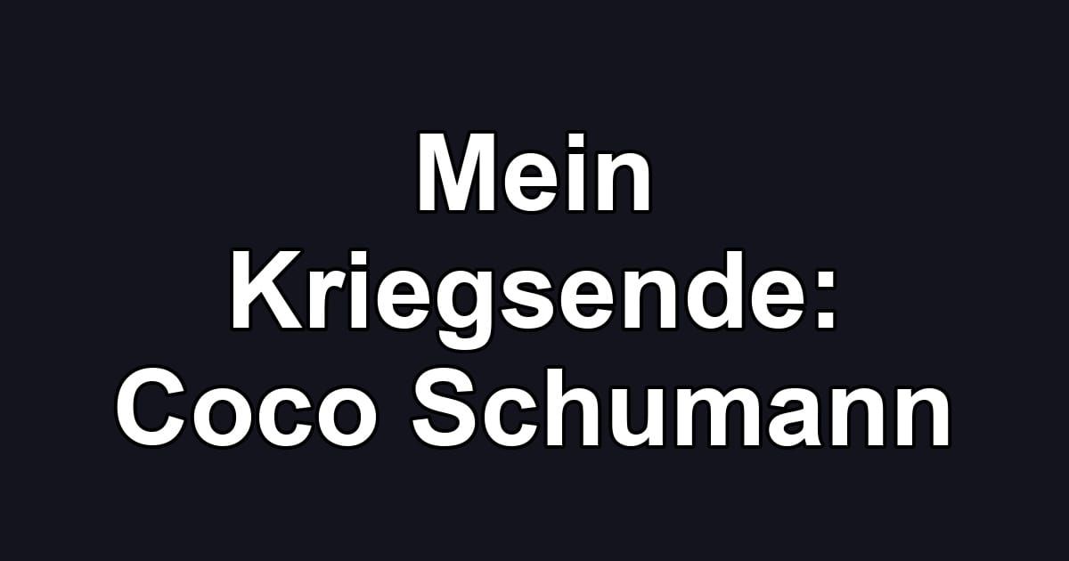 Mein Kriegsende: Coco Schumann