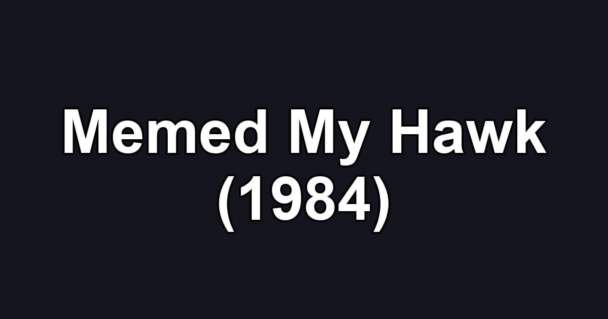 Memed My Hawk (1984)