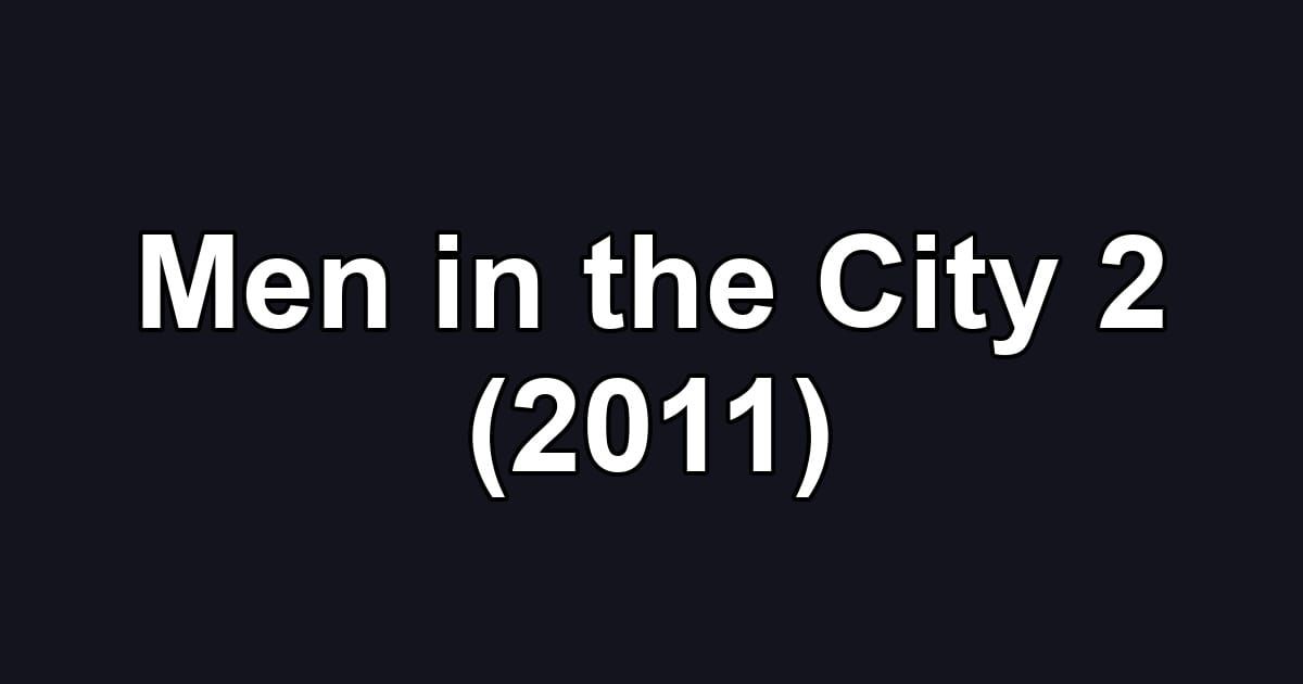 Men in the City 2 (2011)