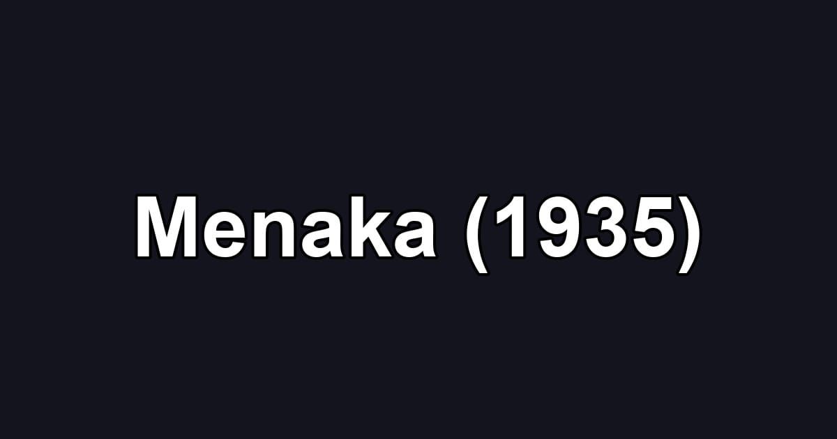 Menaka (1935)