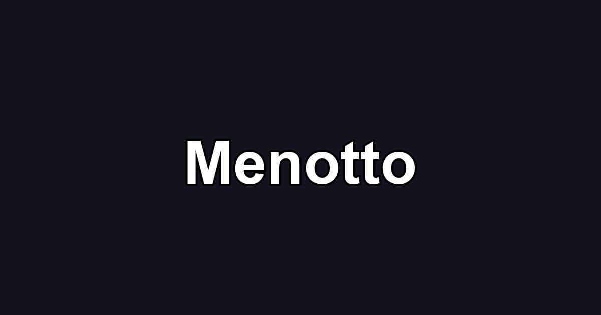 Menotto