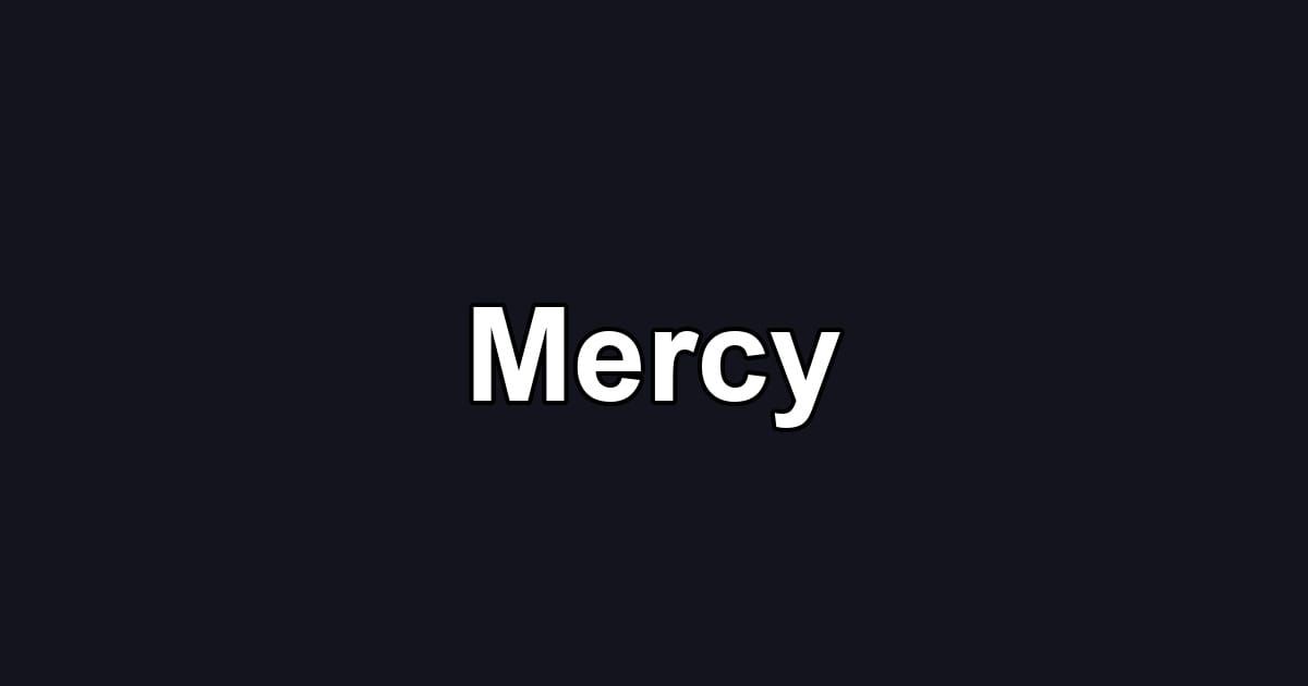 Mercy