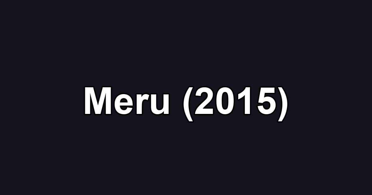 Meru (2015)