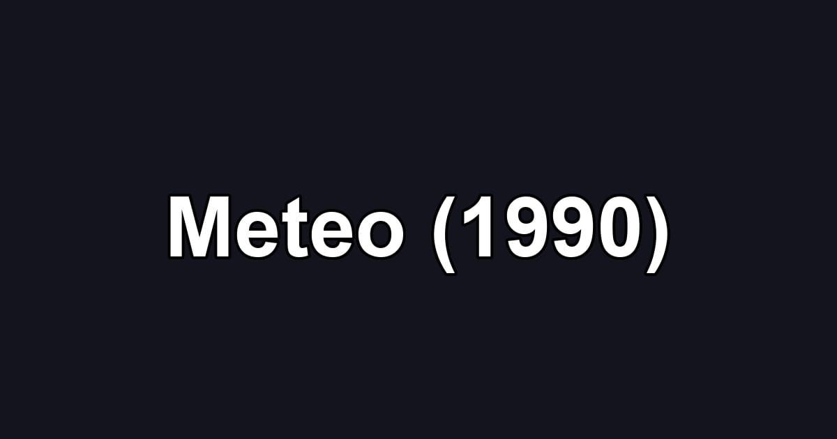 Meteo (1990)