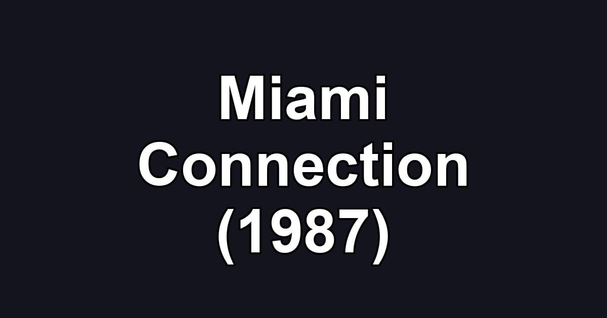 Miami Connection (1987)
