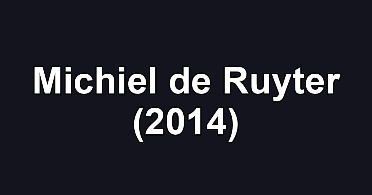 Michiel de Ruyter (2014)