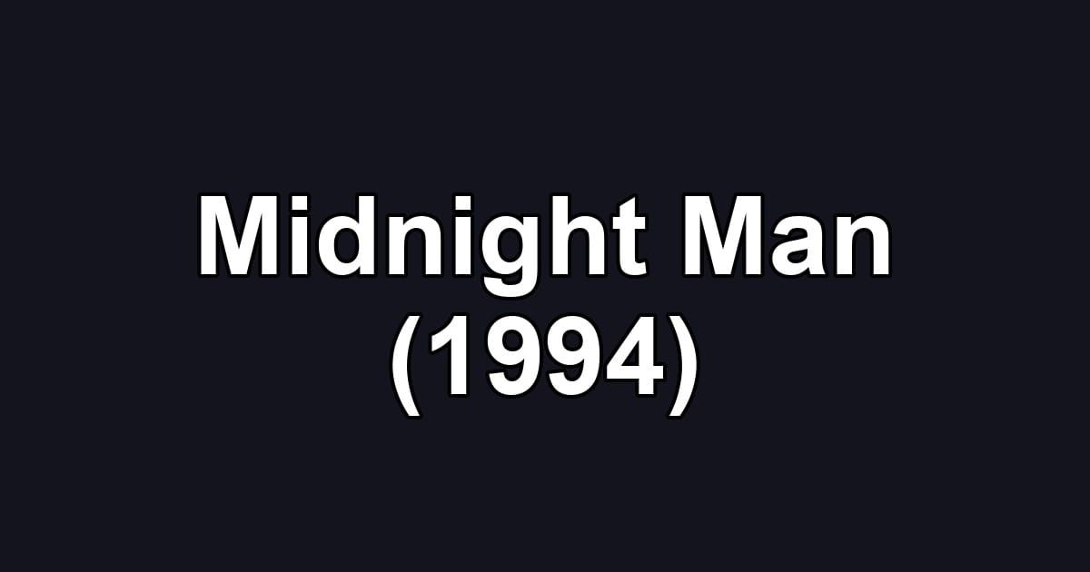 Midnight Man (1994)