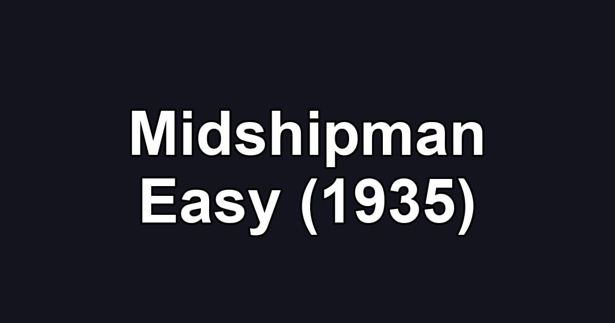 Midshipman Easy (1935)