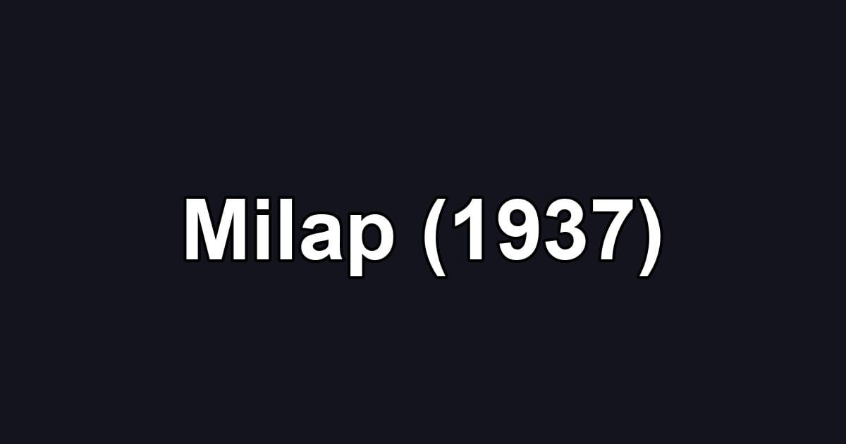 Milap (1937)
