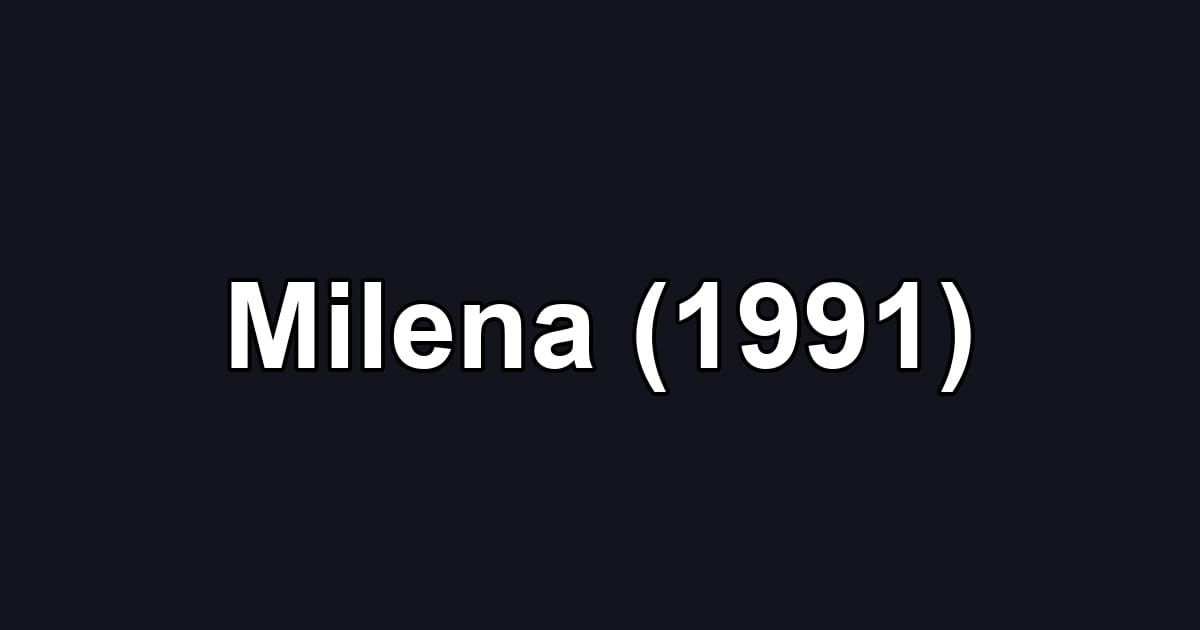 Milena (1991)