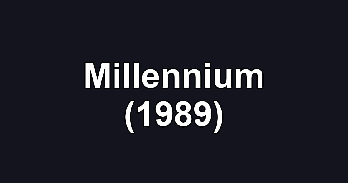 Millennium (1989)
