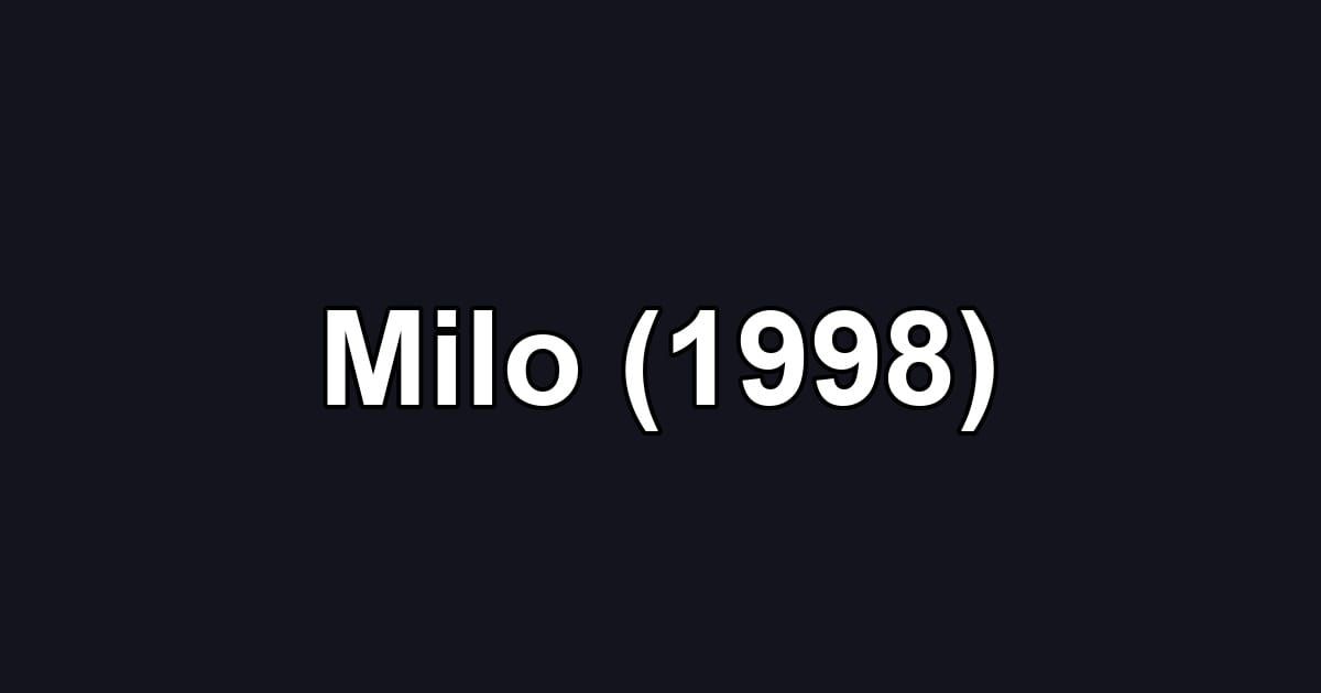 Milo (1998)