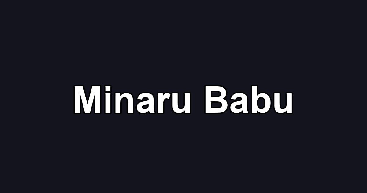 Minaru Babu