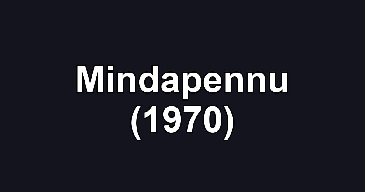 Mindapennu (1970)