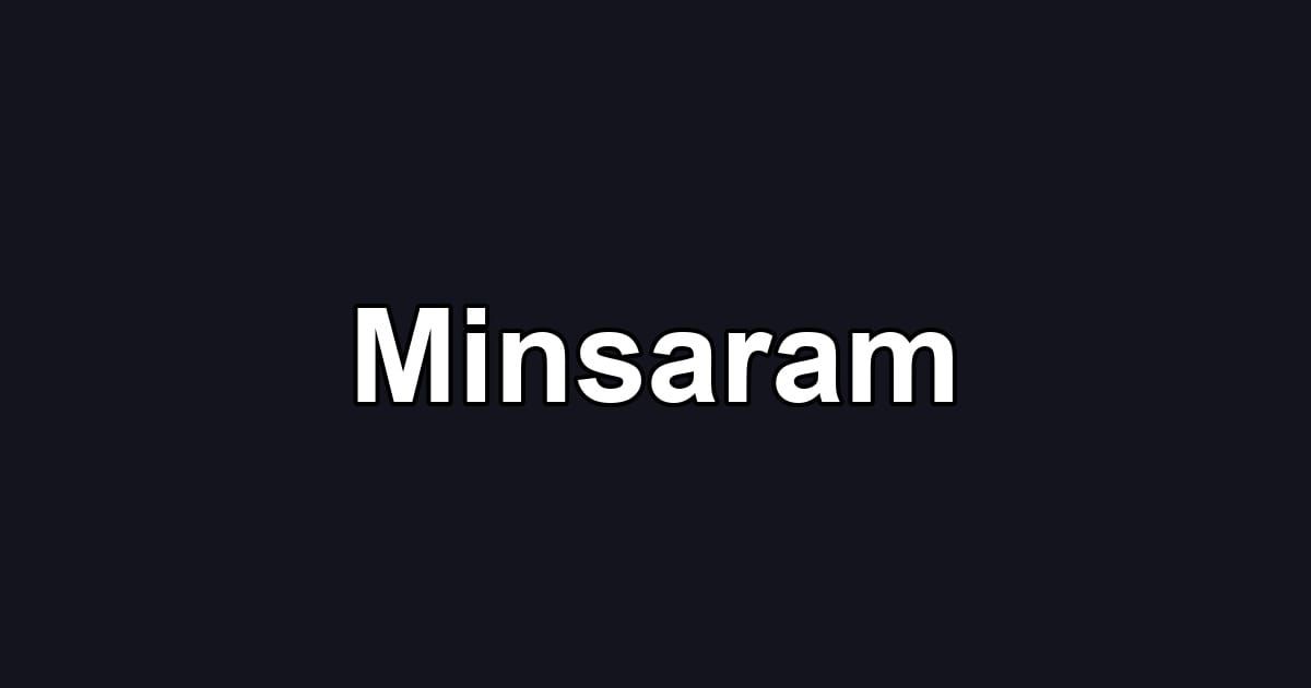 Minsaram