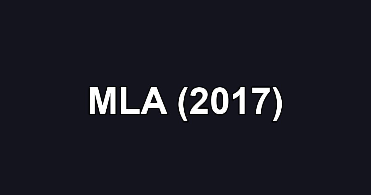 MLA (2017)