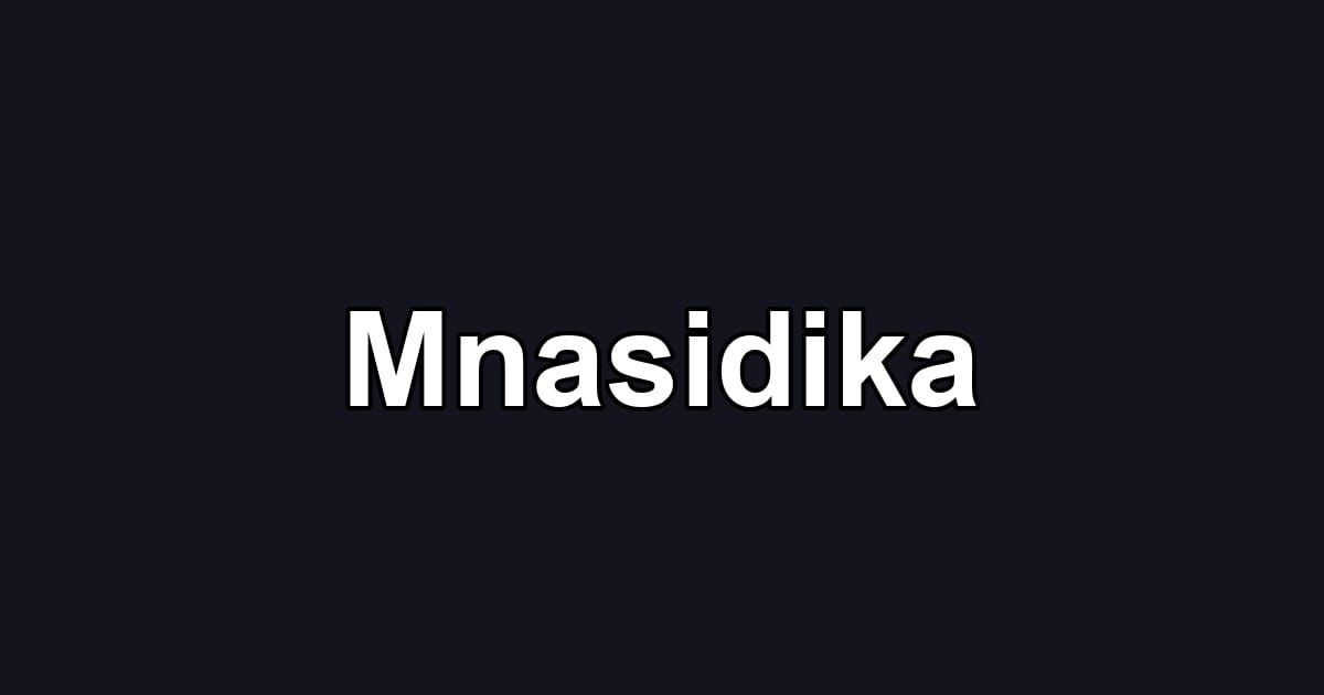 Mnasidika