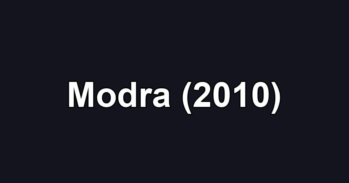 Modra (2010)