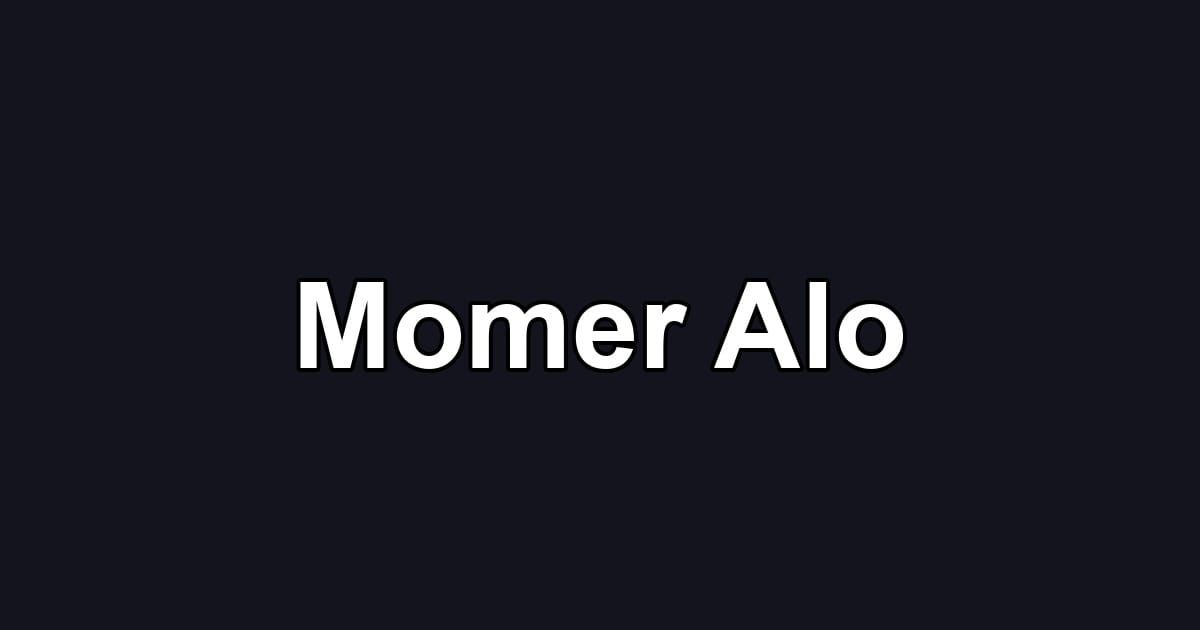 Momer Alo