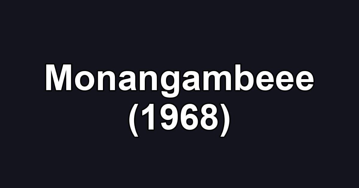 Monangambeee (1968)