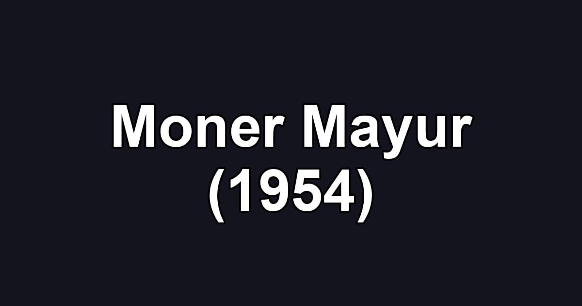Moner Mayur (1954)