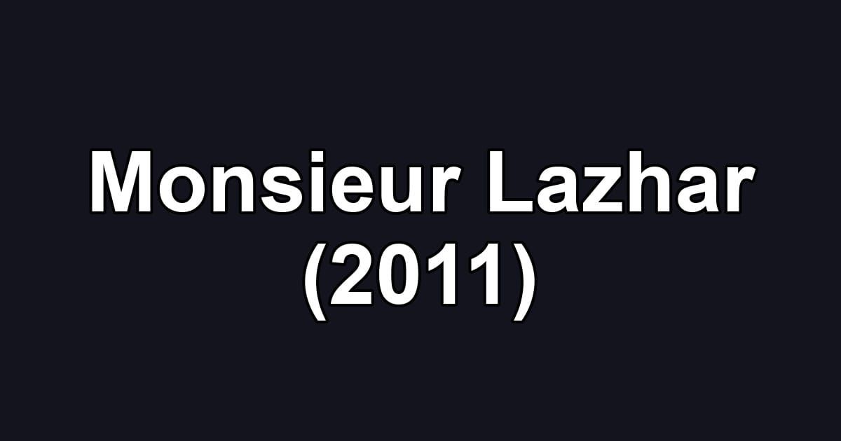 Monsieur Lazhar (2011)