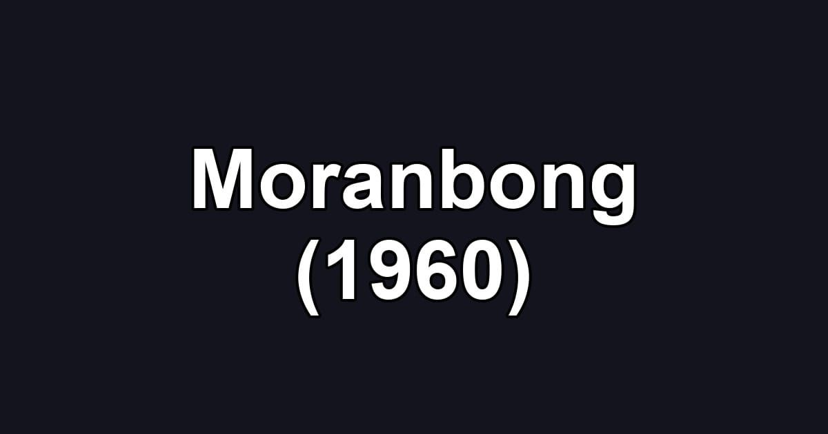 Moranbong (1960)