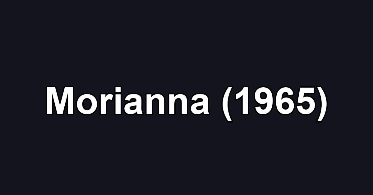 Morianna (1965)