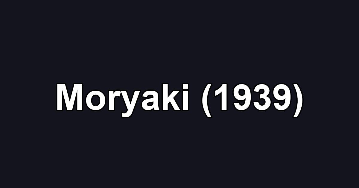 Moryaki (1939)