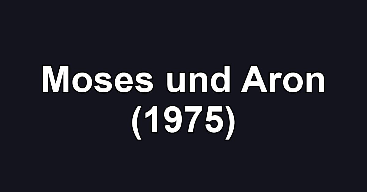 Moses und Aron (1975)