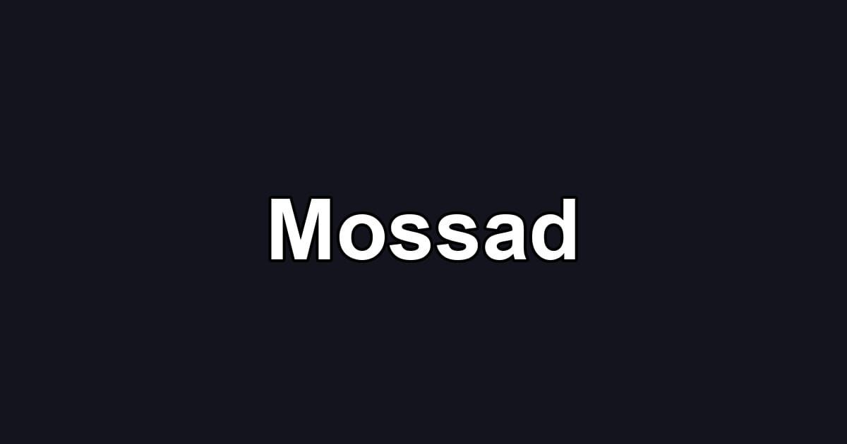 Mossad