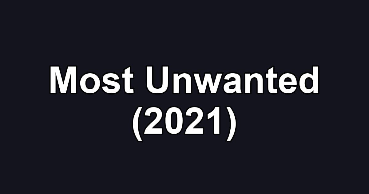 Most Unwanted (2021)