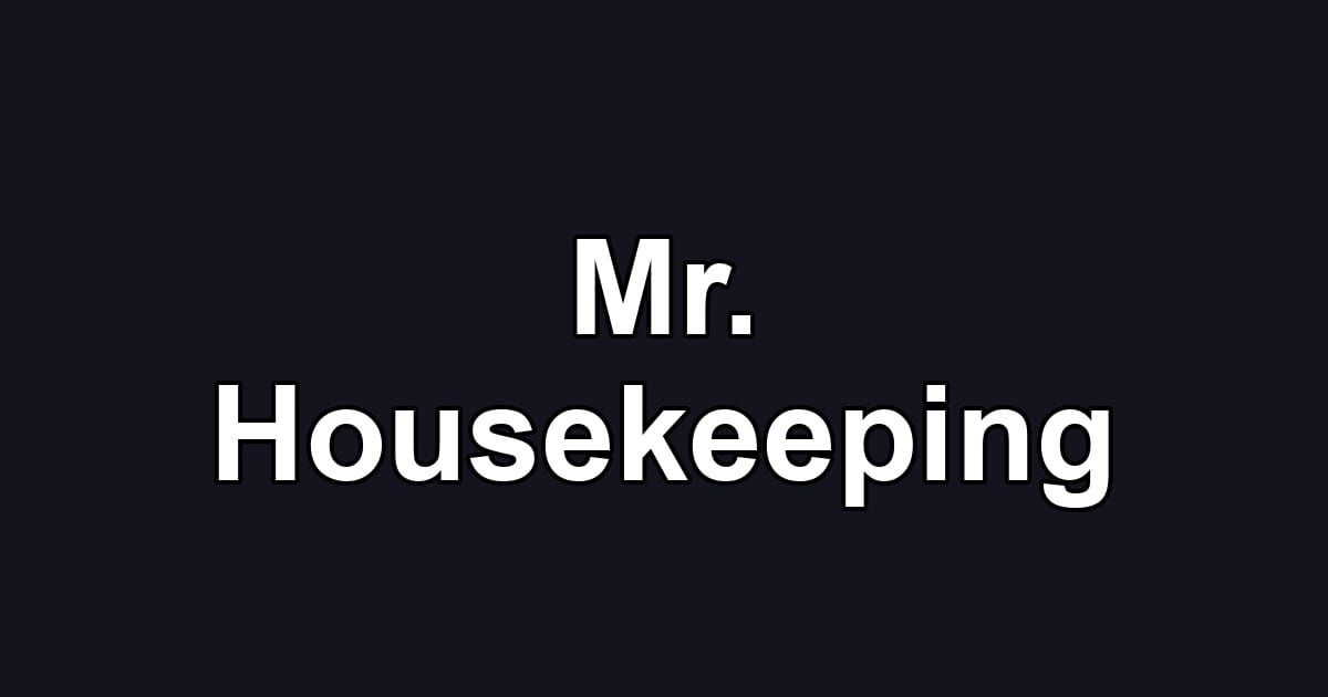 Mr. Housekeeping