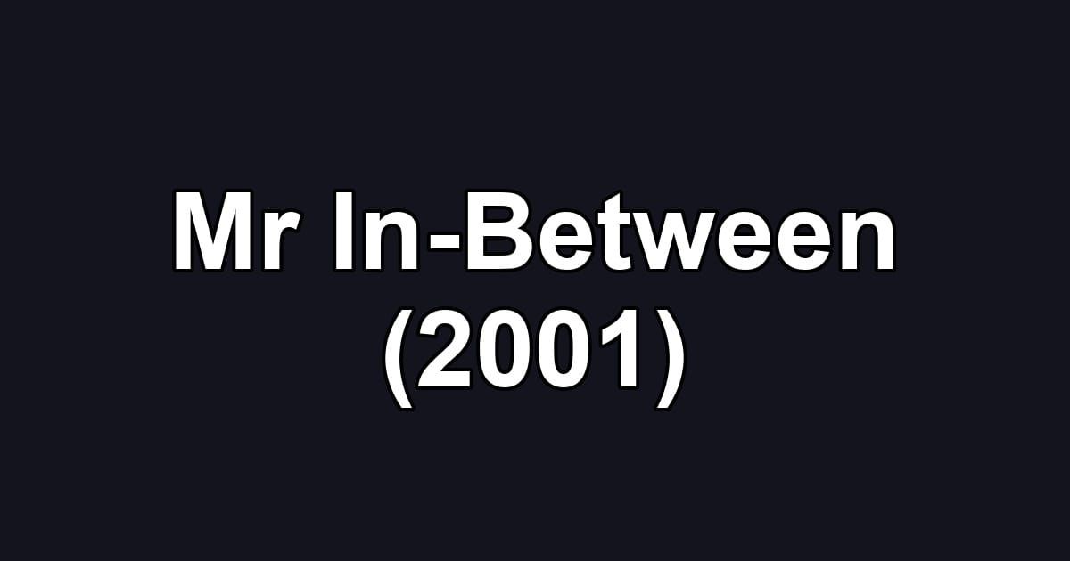 Mr In-Between (2001)