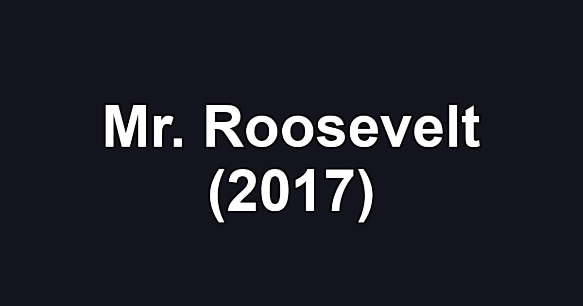 Mr. Roosevelt (2017)