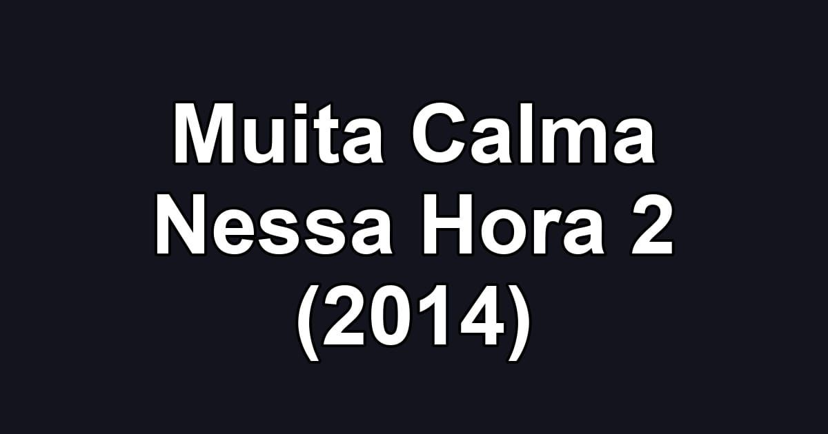 Muita Calma Nessa Hora 2 (2014)