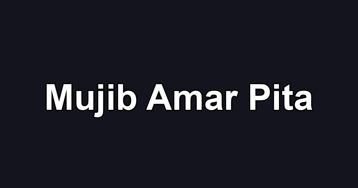 Mujib Amar Pita