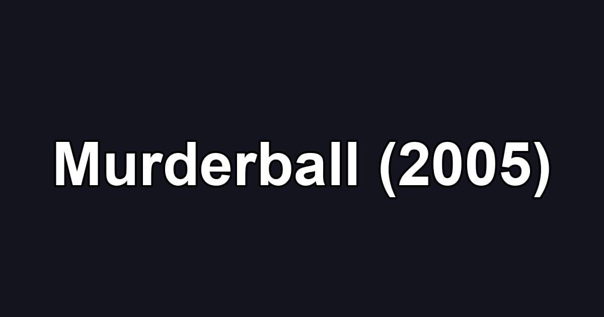 Murderball (2005)