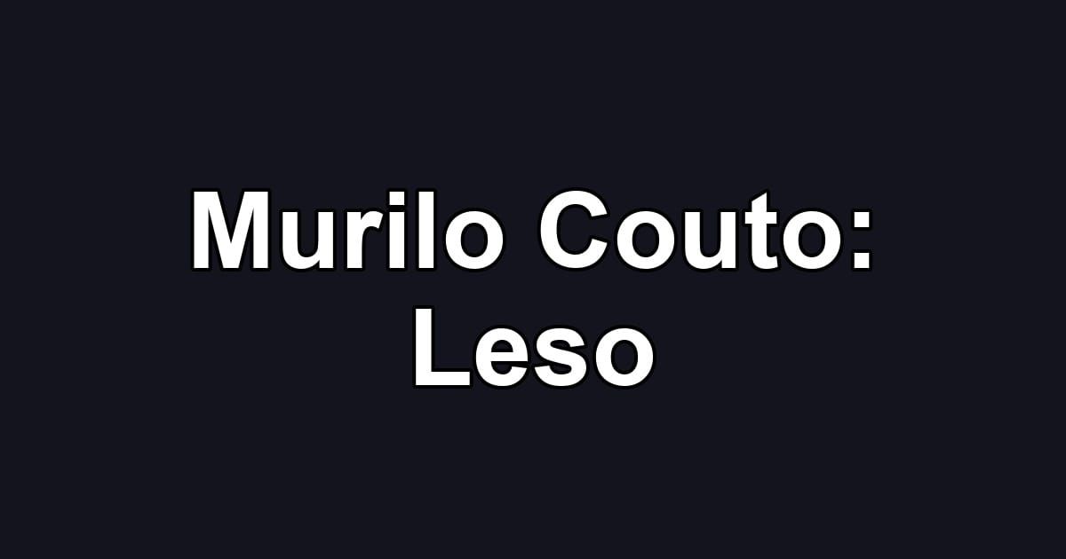 Murilo Couto: Leso