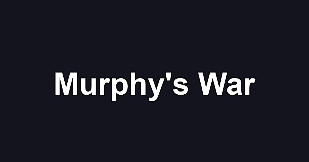 Murphy's War