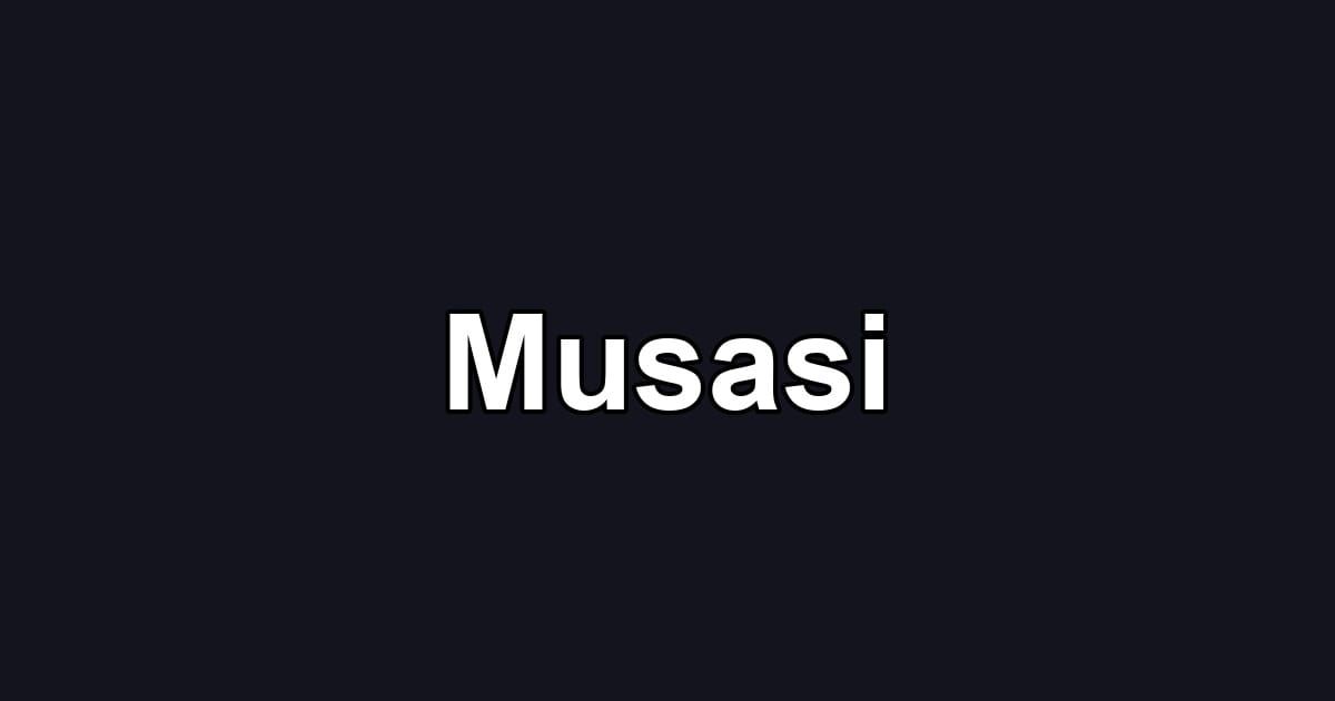 Musasi