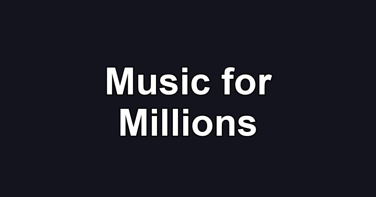 Music for Millions
