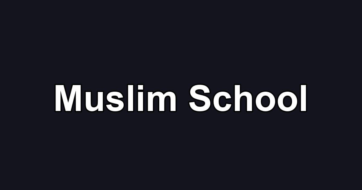Muslim School