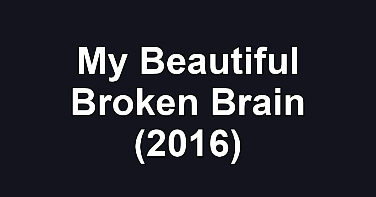 My Beautiful Broken Brain (2016)