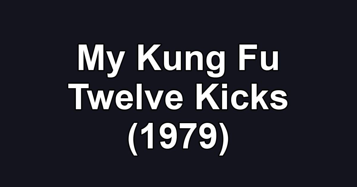 My Kung Fu Twelve Kicks (1979)
