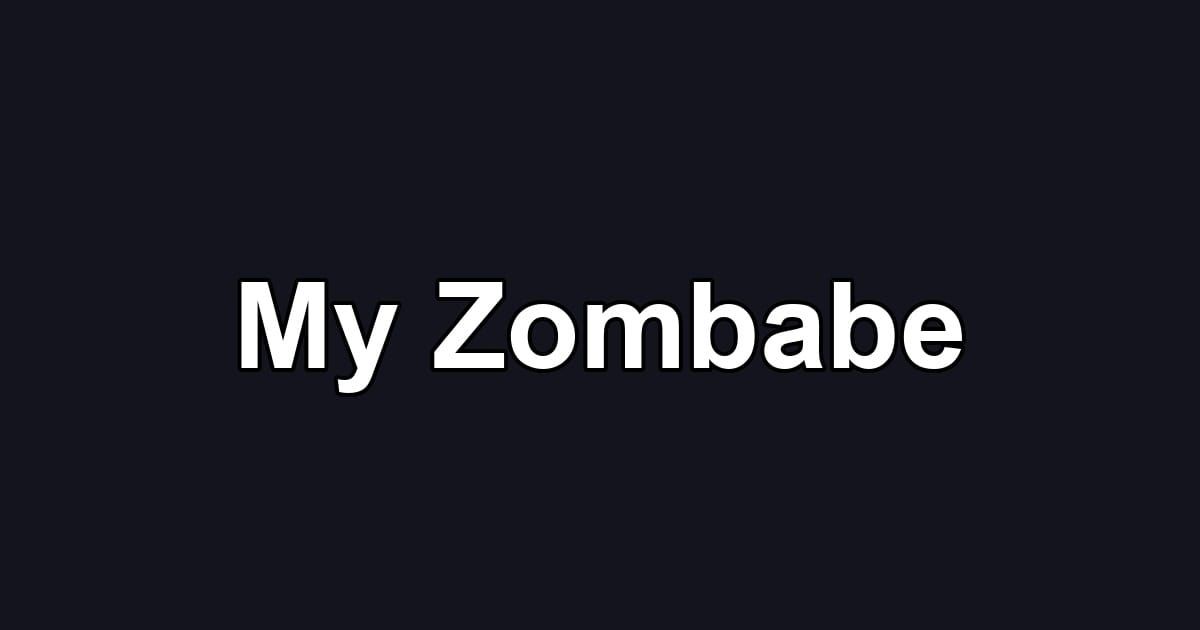 My Zombabe