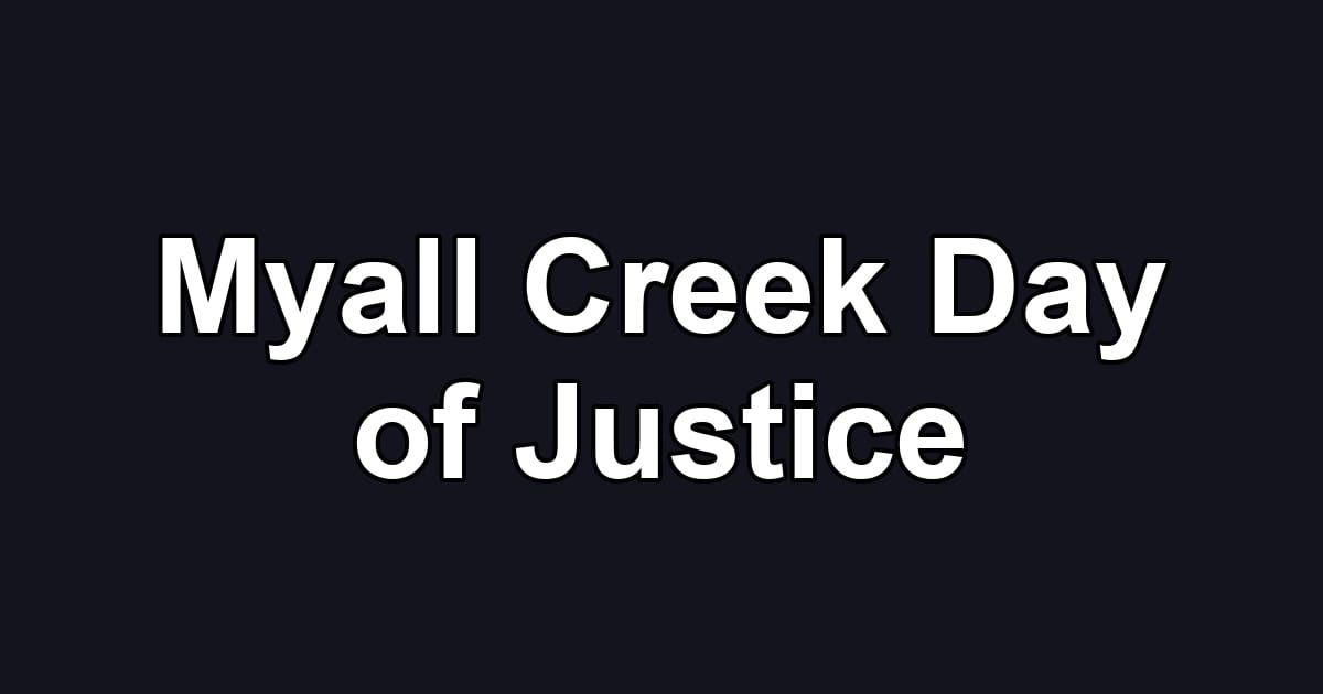 Myall Creek Day of Justice