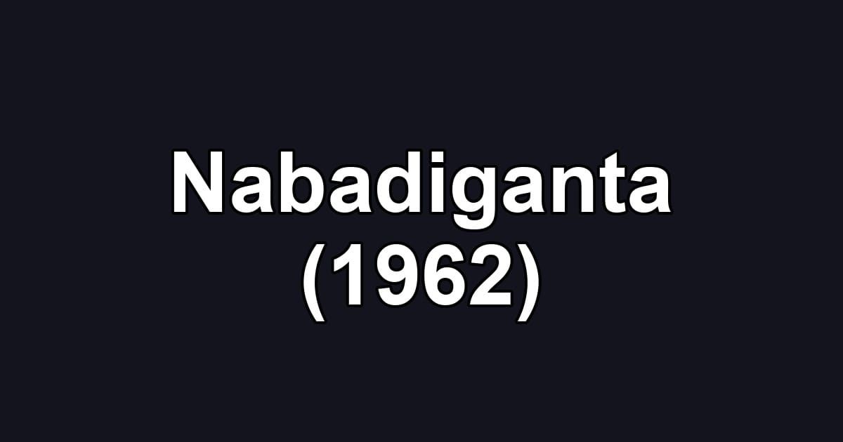 Nabadiganta (1962)